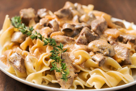 Carrie's Kitchen Beef Stroganoff