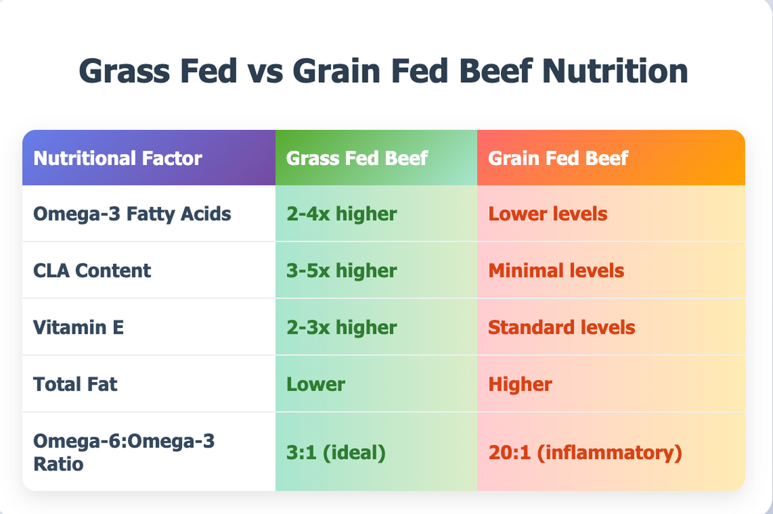 The Science Behind Grass Fed Beef Nutrition