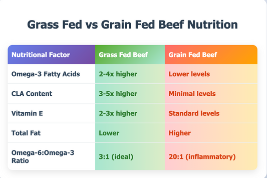 The Science Behind Grass Fed Beef Nutrition