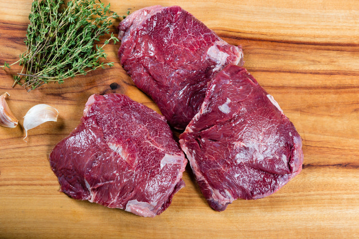 Texas grass-fed beef cheeks from regenerative ranch