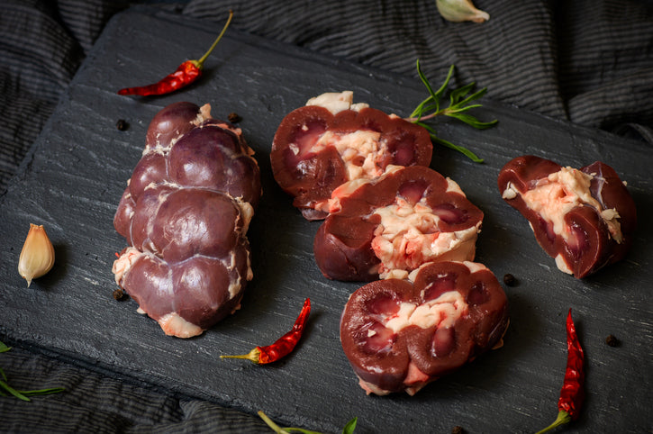 Texas grass-fed beef kidneys from regenerative ranch