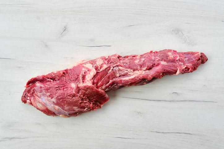 Texas grass-fed beef whole tenderloin from regenerative ranch